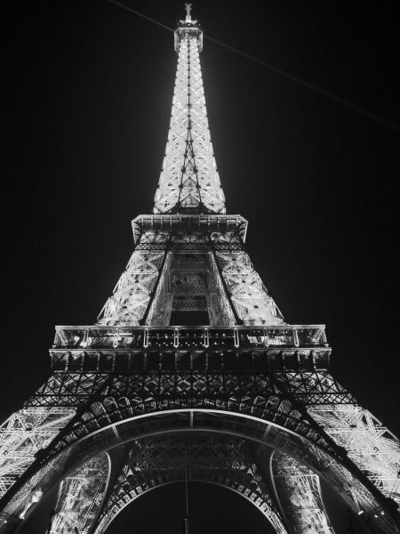 Eiffel Tower - B&W